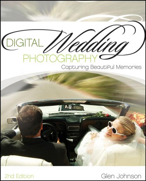 Cover of the book Digital Wedding Photography by Glen Johnson, Wiley