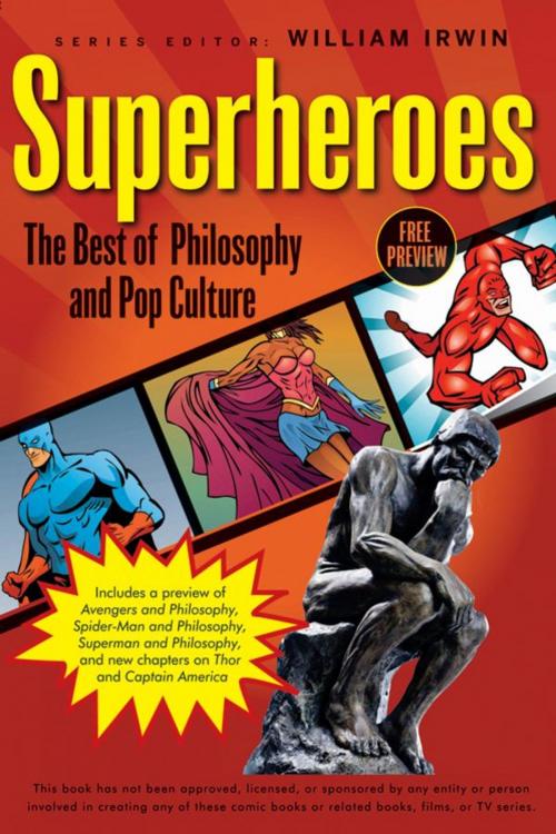 Cover of the book Superheroes by William Irwin, Wiley