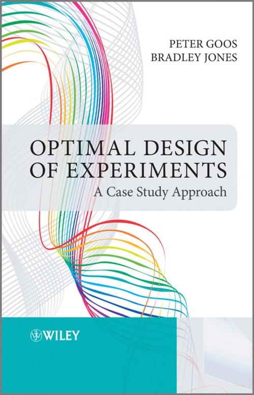 Cover of the book Optimal Design of Experiments by Peter Goos, Bradley Jones, Wiley
