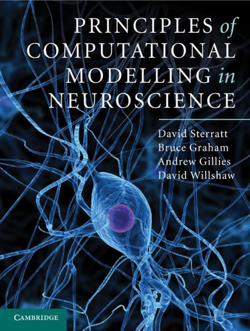 Cover of the book Principles of Computational Modelling in Neuroscience by David Sterratt, Bruce Graham, David Willshaw, Andrew Gillies, Cambridge University Press