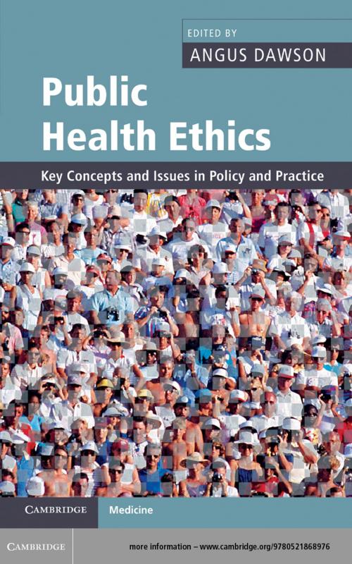 Cover of the book Public Health Ethics by , Cambridge University Press