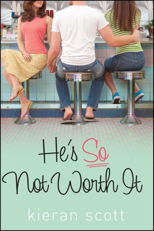 Cover of the book He's So Not Worth It by Kieran Scott, Simon & Schuster Books for Young Readers