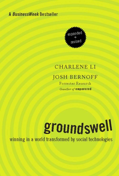Cover of the book Groundswell, Expanded and Revised Edition by Charlene Li, Josh Bernoff, Harvard Business Review Press