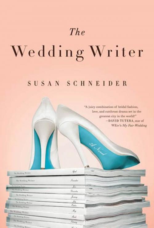 Cover of the book The Wedding Writer by Susan Schneider, St. Martin's Press