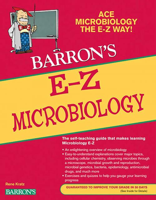 Cover of the book E-Z Microbiology by Rene Kratz Ph.D., Barrons Educational Series