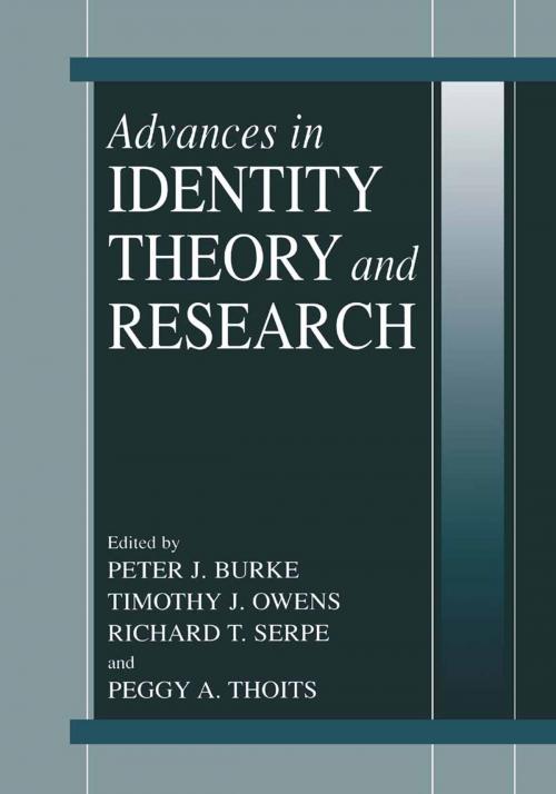 Cover of the book Advances in Identity Theory and Research by , Springer US