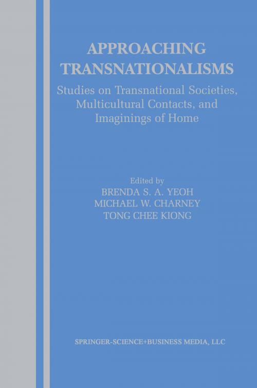 Cover of the book Approaching Transnationalisms by , Springer US