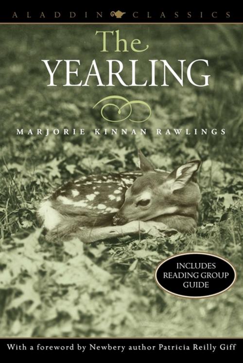 Cover of the book The Yearling by Marjorie Kinnan Rawlings, Aladdin