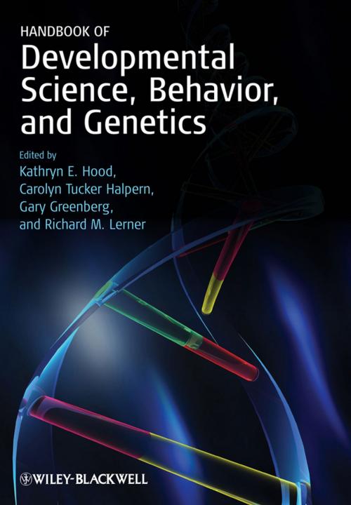 Cover of the book Handbook of Developmental Science, Behavior, and Genetics by , Wiley
