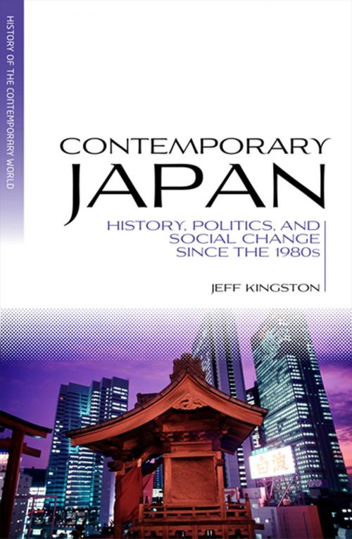 Cover of the book Contemporary Japan by Jeff Kingston, Wiley