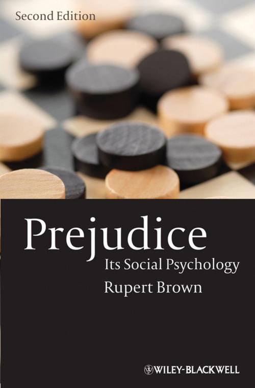 Cover of the book Prejudice by Rupert Brown, Wiley