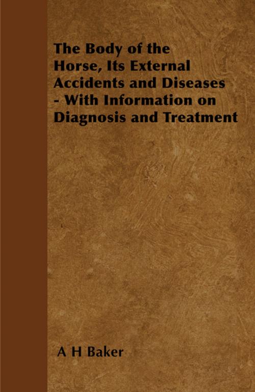 Cover of the book The Body of the Horse, Its External Accidents and Diseases - With Information on Diagnosis and Treatment by A. H. Baker, Read Books Ltd.
