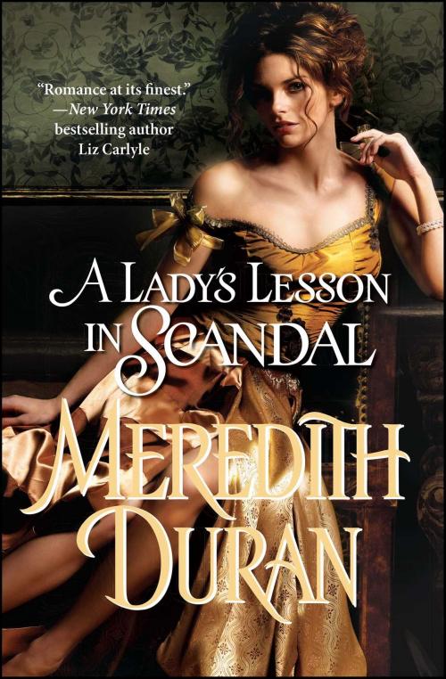 Cover of the book A Lady's Lesson in Scandal by Meredith Duran, Pocket Books