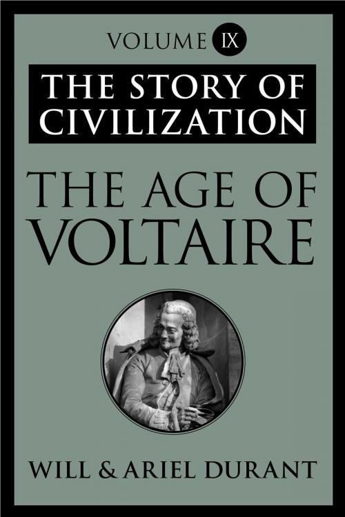 Cover of the book The Age of Voltaire by Will Durant, Ariel Durant, Simon & Schuster