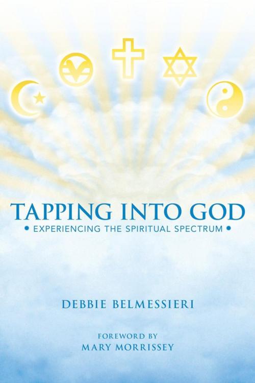 Cover of the book Tapping into God by Debbie Belmessieri, Balboa Press