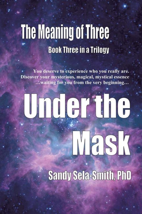 Cover of the book The Meaning of Three: Under the Mask by Sandy Sela-Smith PhD, AuthorHouse