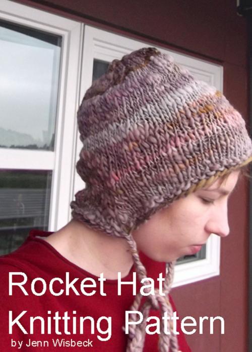 Cover of the book Rocket Hat Knitting Pattern by Jenn Wisbeck, Jenn Wisbeck