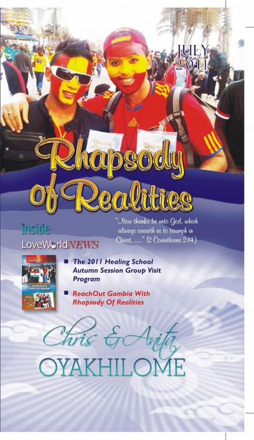 Cover of the book Rhapsody of Realities July 2011 Edition by Pastor Chris Oyakhilome, LoveWorld Publishing