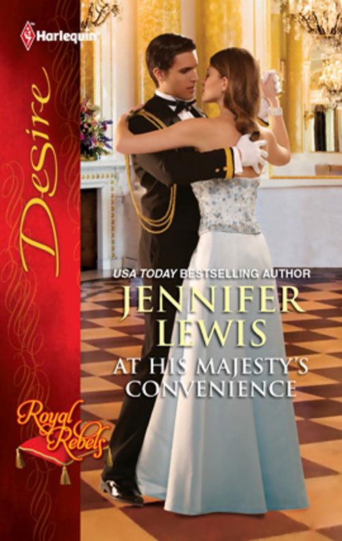 Cover of the book At His Majesty's Convenience by Jennifer Lewis, Harlequin