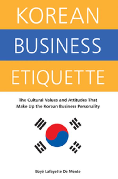 Cover of the book Korean Business Etiquette by Boye Lafayette De Mente, Tuttle Publishing