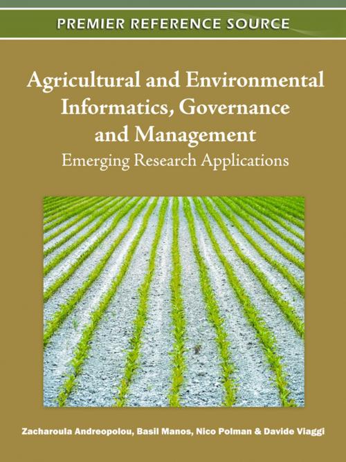 Cover of the book Agricultural and Environmental Informatics, Governance and Management by , IGI Global