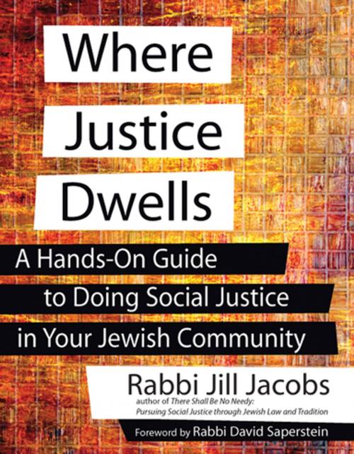 Cover of the book Where Justice Dwells by Rabbi Jill Jacobs, Turner Publishing Company