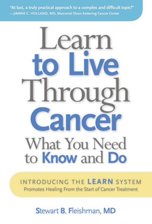 Cover of the book Learn to Live Through Cancer by Stewart B. Fleishman, MD, Springer Publishing Company