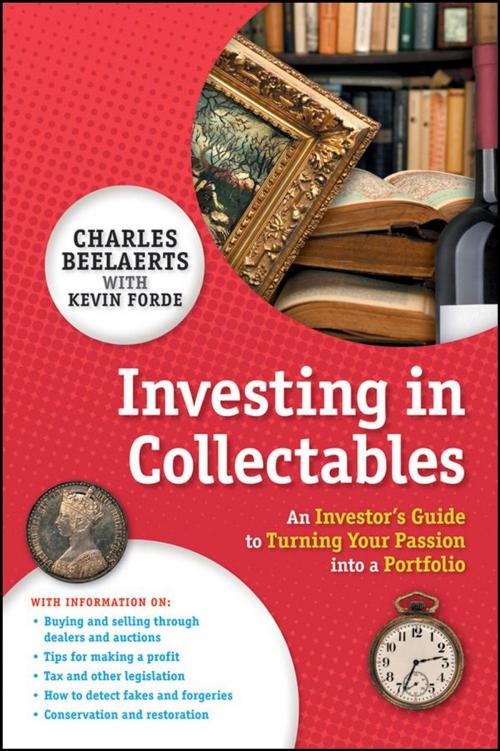 Cover of the book Investing in Collectables by Charles Beelaerts, Wiley