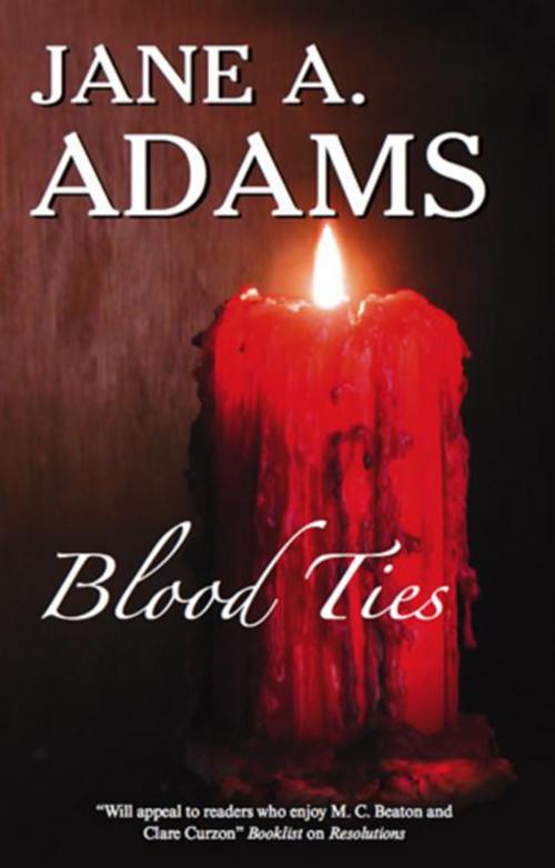 Cover of the book Blood Ties by Jane A. Adams, Severn House Publishers