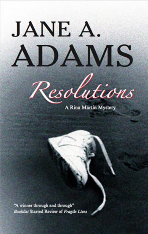 Cover of the book Resolutions by Jane A. Adams, Severn House Publishers