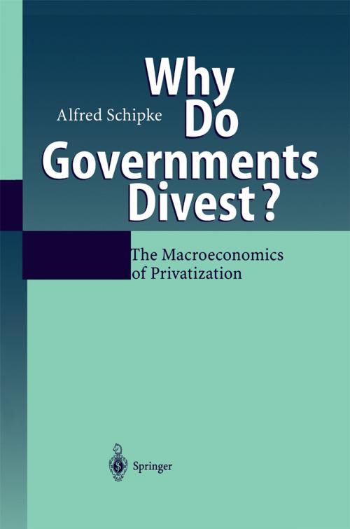 Cover of the book Why Do Governments Divest? by Alfred Schipke, Springer Berlin Heidelberg