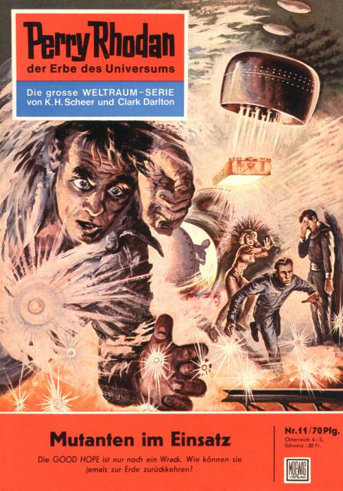 Cover of the book Perry Rhodan 11: Mutanten im Einsatz by Kurt Mahr, Perry Rhodan digital