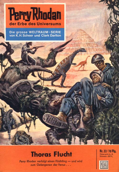 Cover of the book Perry Rhodan 22: Thoras Flucht by Clark Darlton, Perry Rhodan digital