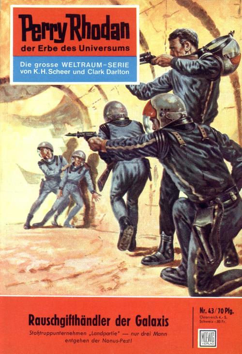 Cover of the book Perry Rhodan 43: Rauschgifthändler der Galaxis by Kurt Mahr, Perry Rhodan digital