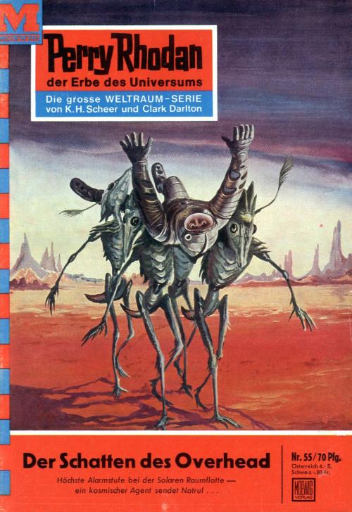 Cover of the book Perry Rhodan 55: Der Schatten des Overhead by Kurt Brand, Perry Rhodan digital