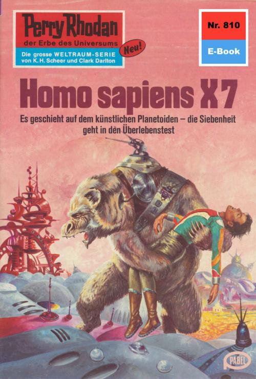 Cover of the book Perry Rhodan 810: Homo sapiens X7 by William Voltz, Perry Rhodan digital