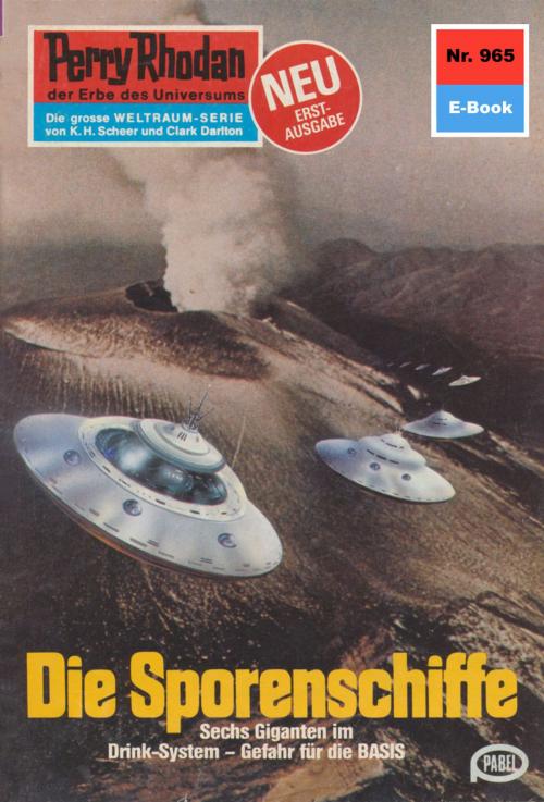 Cover of the book Perry Rhodan 965: Die Sporenschiffe by Ernst Vlcek, Perry Rhodan digital