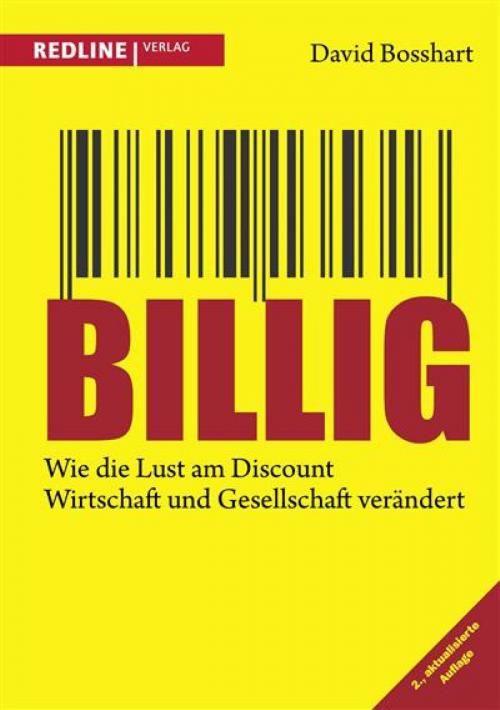 Cover of the book Billig by David Bosshart, Redline Verlag