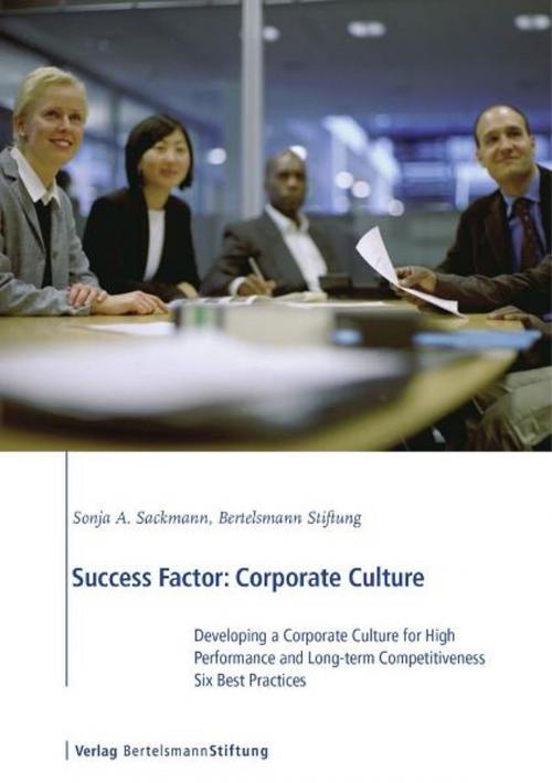 Cover of the book Success Factor: Corporate Culture by Sonja A. Sackmann, Verlag Bertelsmann Stiftung