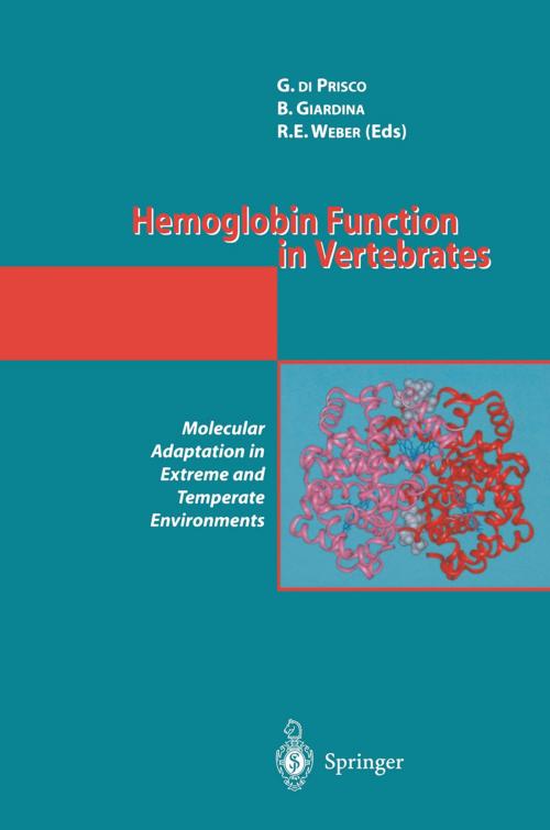 Cover of the book Hemoglobin Function in Vertebrates by , Springer Milan