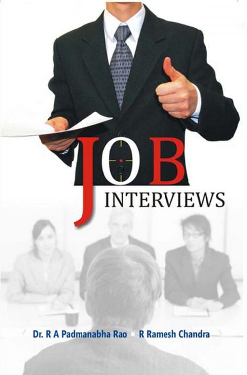 Cover of the book Job Interviews by R. A. Padmanabha Rao, R Ramesh Dr Chandra, Kalpaz Publications
