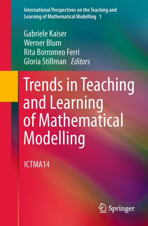 Cover of the book Trends in Teaching and Learning of Mathematical Modelling by , Springer Netherlands