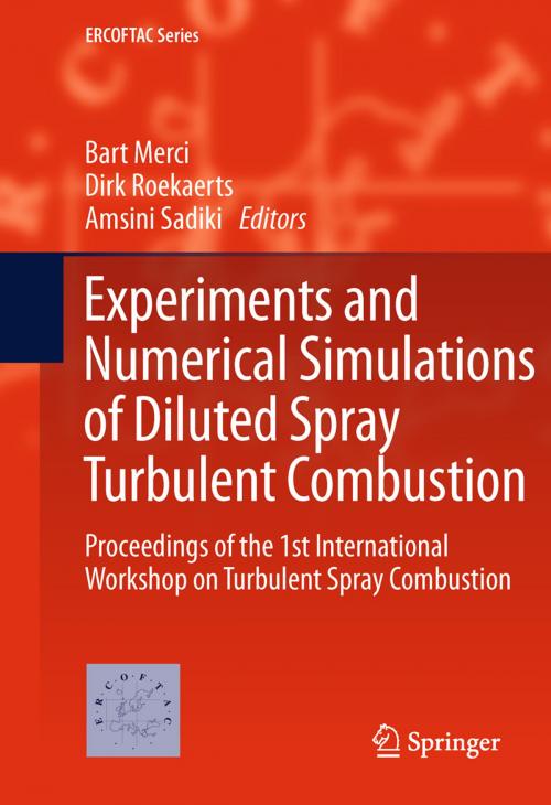 Cover of the book Experiments and Numerical Simulations of Diluted Spray Turbulent Combustion by , Springer Netherlands