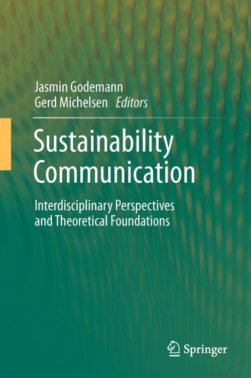 Cover of the book Sustainability Communication by , Springer Netherlands
