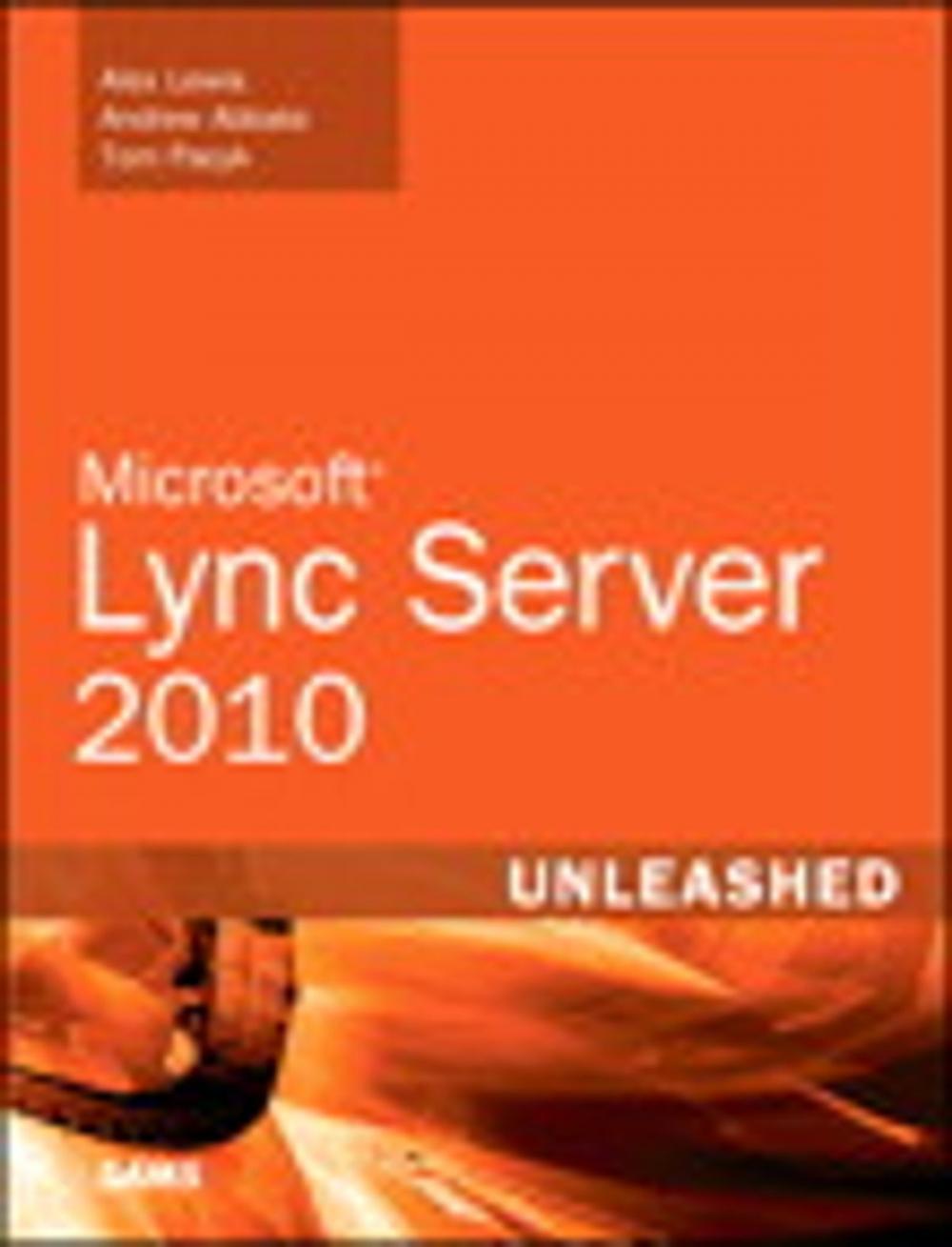 Big bigCover of Microsoft Lync Server 2010 Unleashed