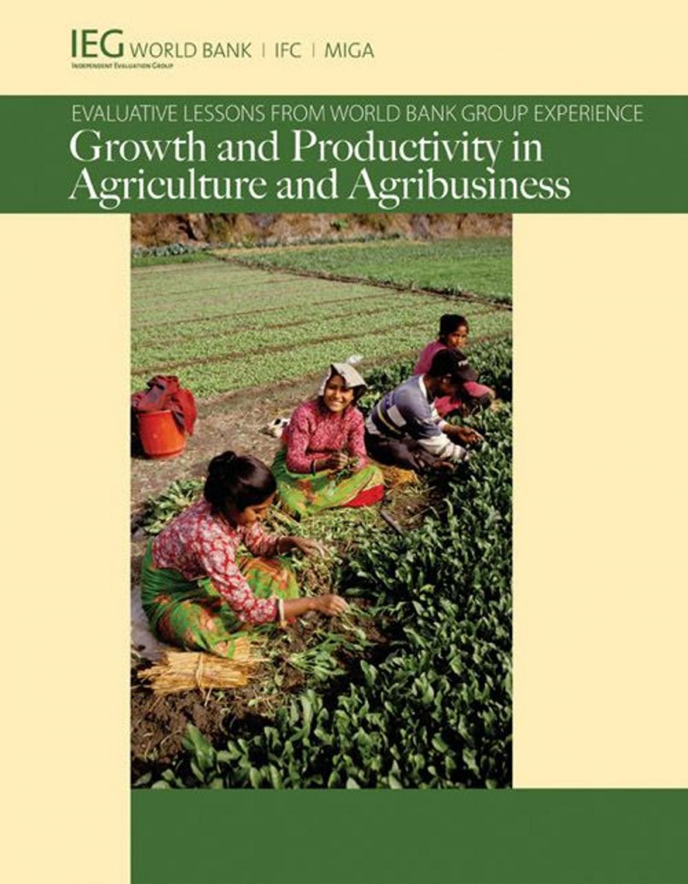 Big bigCover of Growth and Productivity in Agriculture and Agribusiness: Evaluative Lessons from World Bank Group Experience