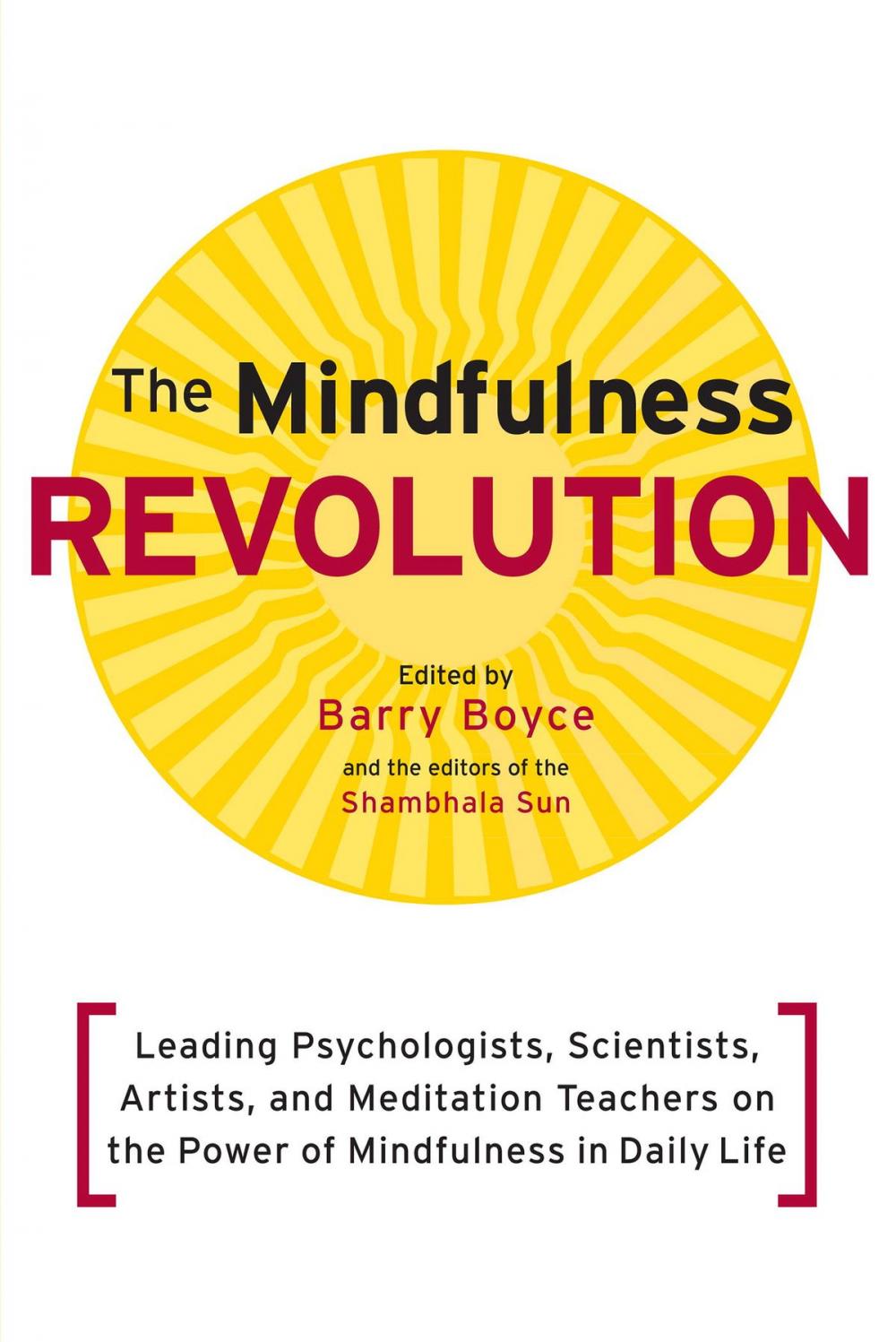 Big bigCover of The Mindfulness Revolution