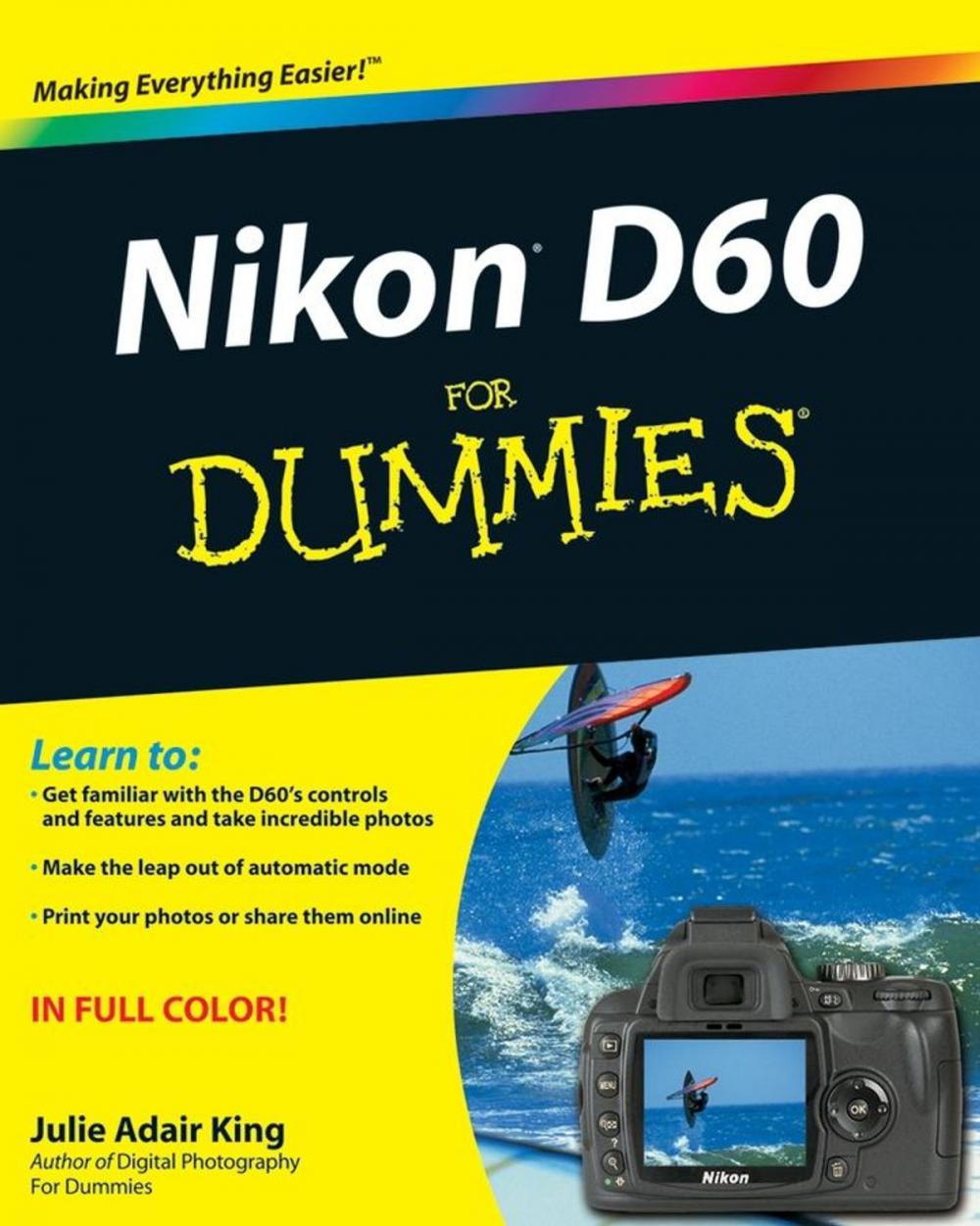 Big bigCover of Nikon D60 For Dummies