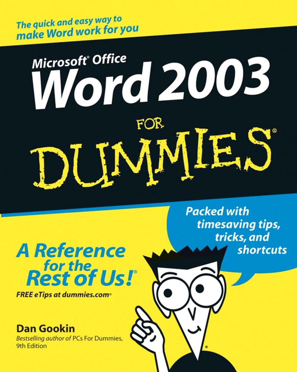 Big bigCover of Word 2003 For Dummies