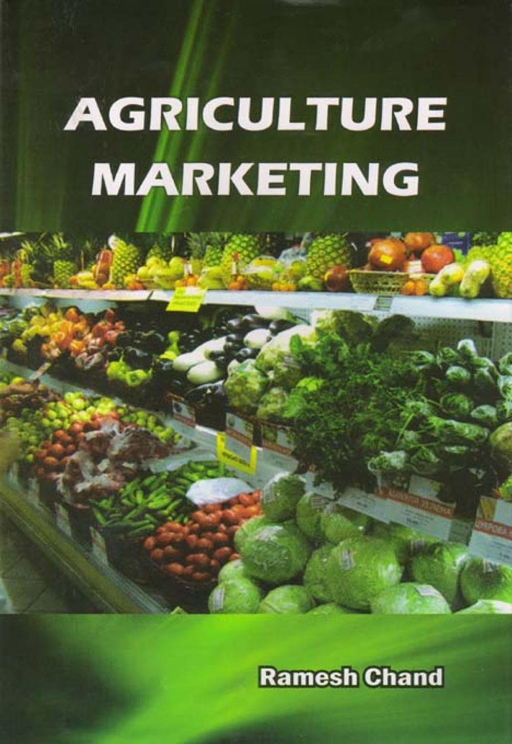 Big bigCover of Agriculture Marketing